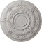 Ekena Millwork Darnay Ceiling Medallion (Fits Canopies up to 7 1/4"), Hnd-Painted Ultra Pure White, 29 1/4"OD x 2"P CM29DAUWF - alternate 1